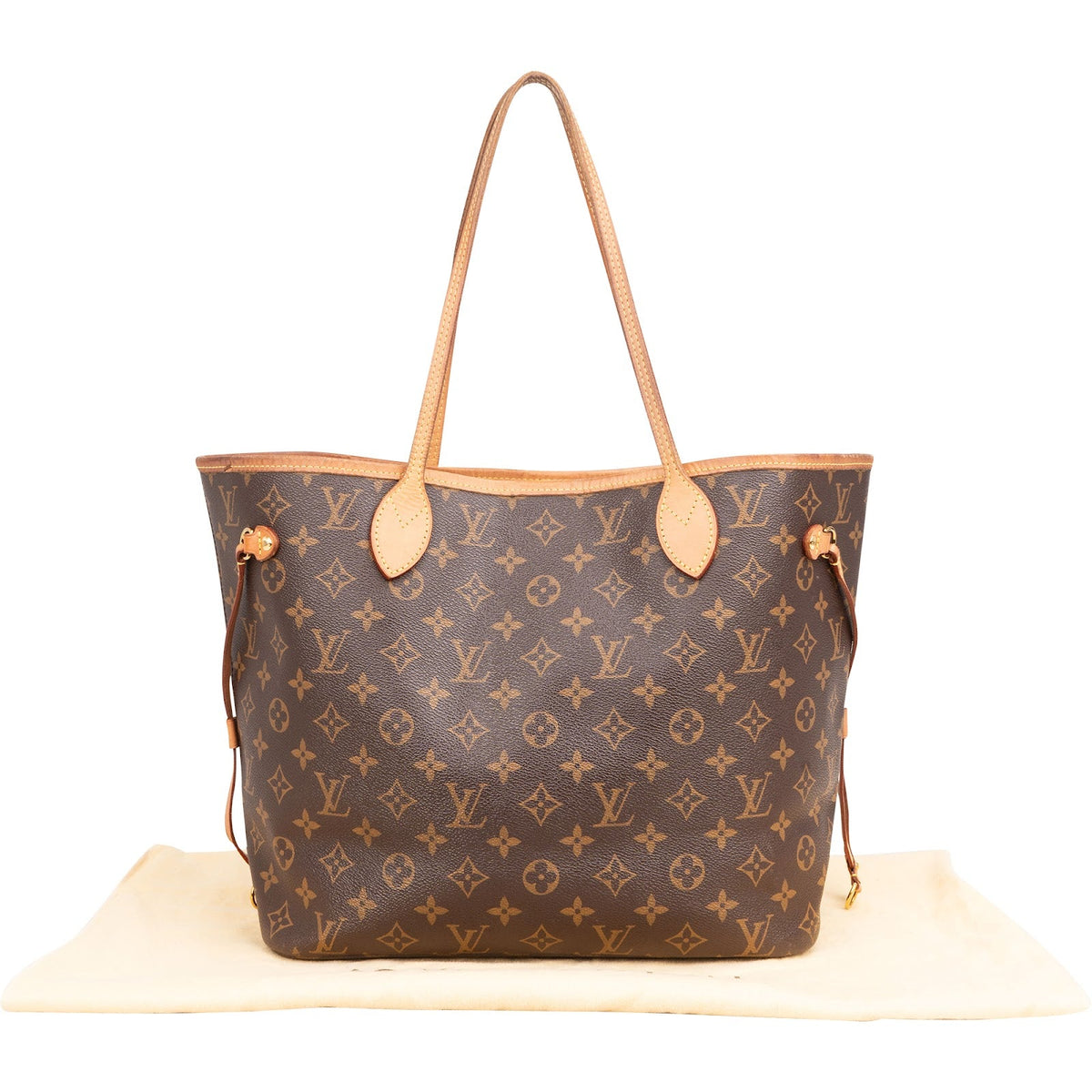 Louis Vuitton Canvas Neverfull MM Schultertasche, Bild 2 von 11