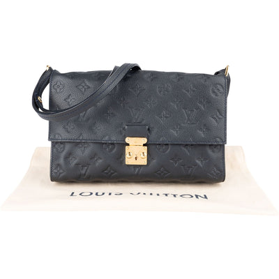 Louis Vuitton Fascinante crossbodytas van blauw Monogram Empreinte-leer