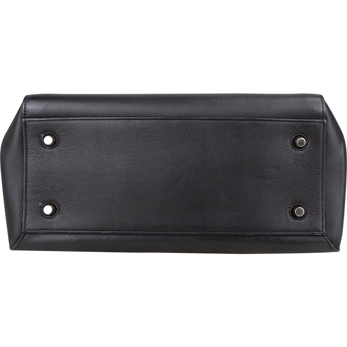 Bolso de mano Edge de piel granulada de Céline