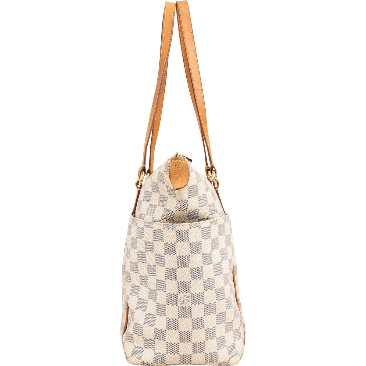 Sac porté épaule Louis Vuitton Totally GM en toile Monogram Damier Azur