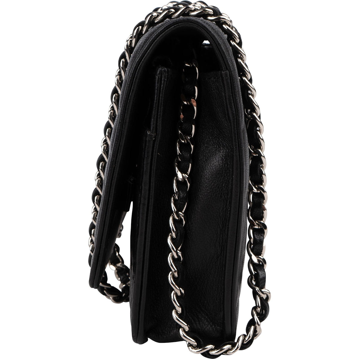 Chanel Camellia Embossed Wallet on Chain Umhängetasche, Bild 5 von 14