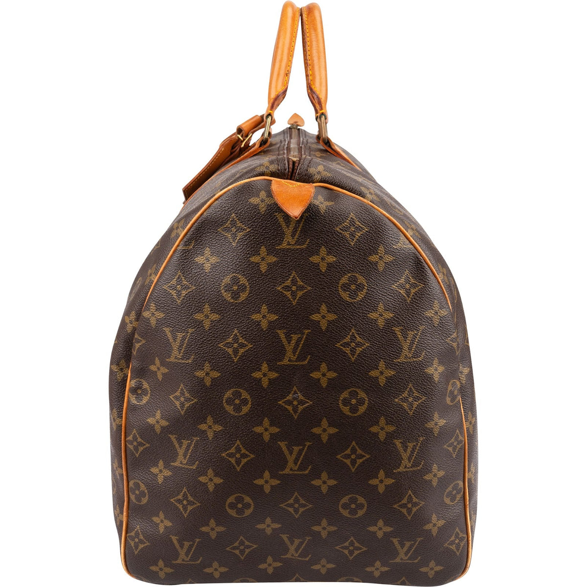 Borsa da viaggio Louis Vuitton Keepall 60 in tela Monogram