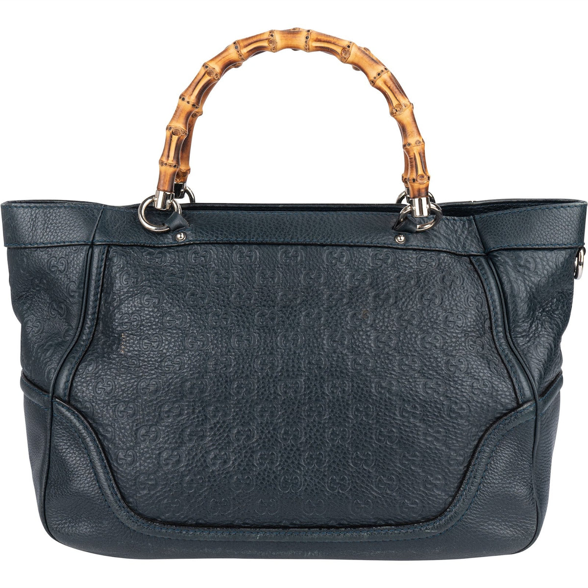 Gucci Bamboo Top Handle Tote aus Guccissima-Leder – Ansicht 5