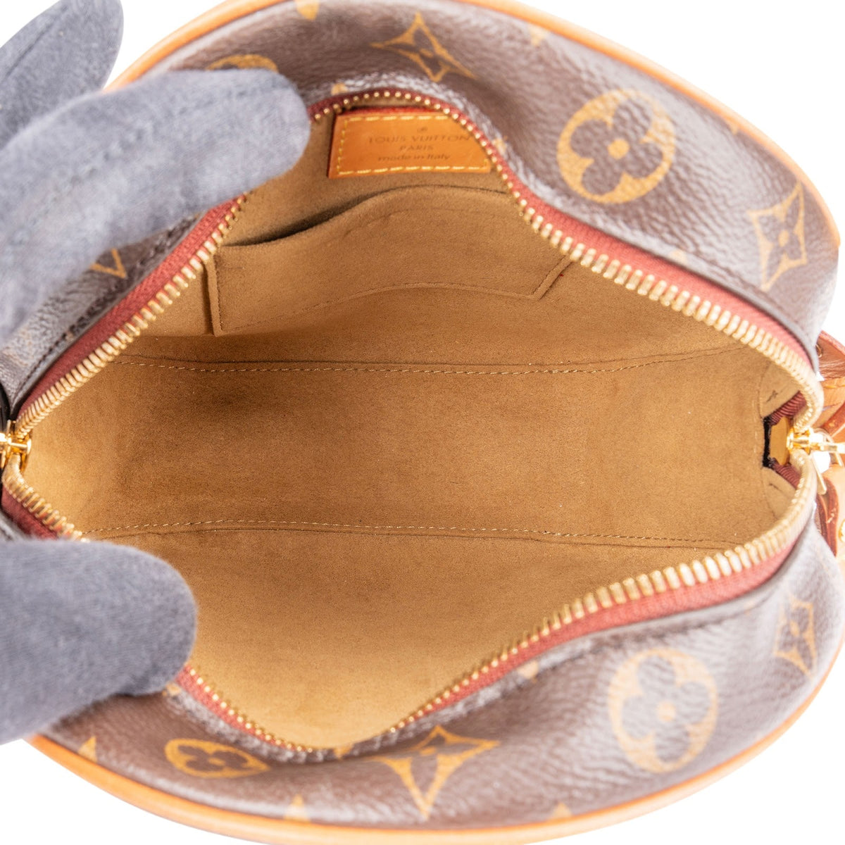 Sac bandoulière Louis Vuitton Boite Chapeau Souple MM en toile Monogram