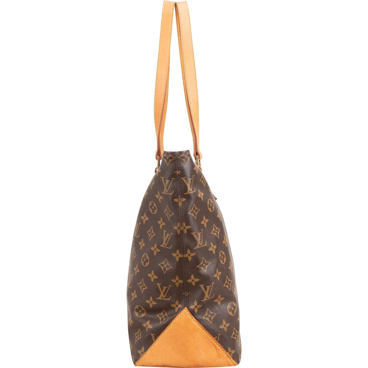 Borsa a spalla Louis Vuitton Cabas Mezzo in tela Monogram