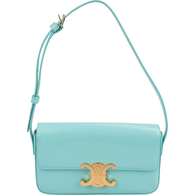 Celine Classic Boxcalf Small Teen Triomphe Schultertasche
