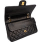 Chanel Lammleder Gold Medium Double Flap Schultertasche, Bild 12 von 15