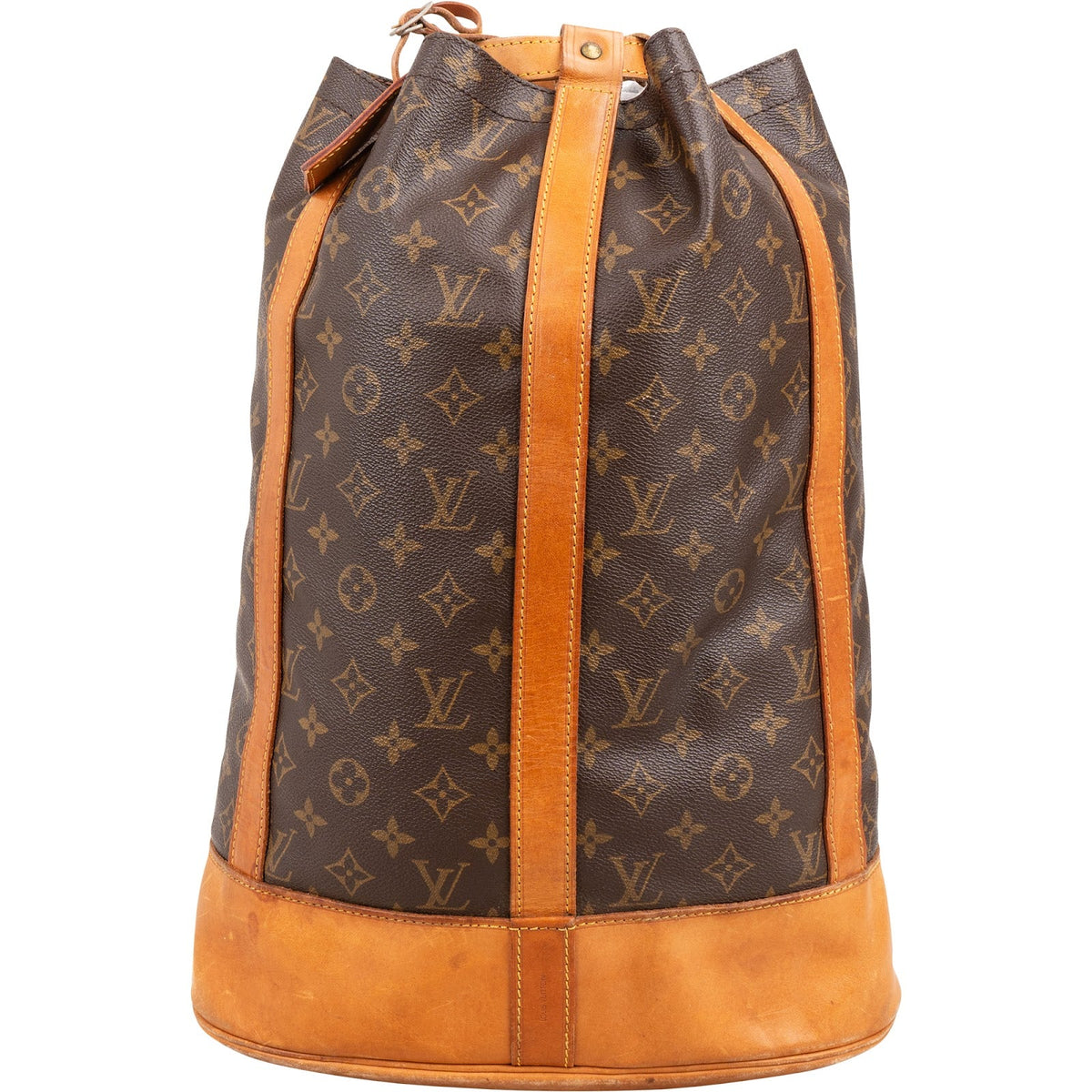 Louis Vuitton Monogram Canvas Randonnee GM aus Monogram Canvas und Vachetta-Leder – Vorderansicht