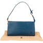 Louis Vuitton Blue Epi Leather Pochette Accessoires Handbag