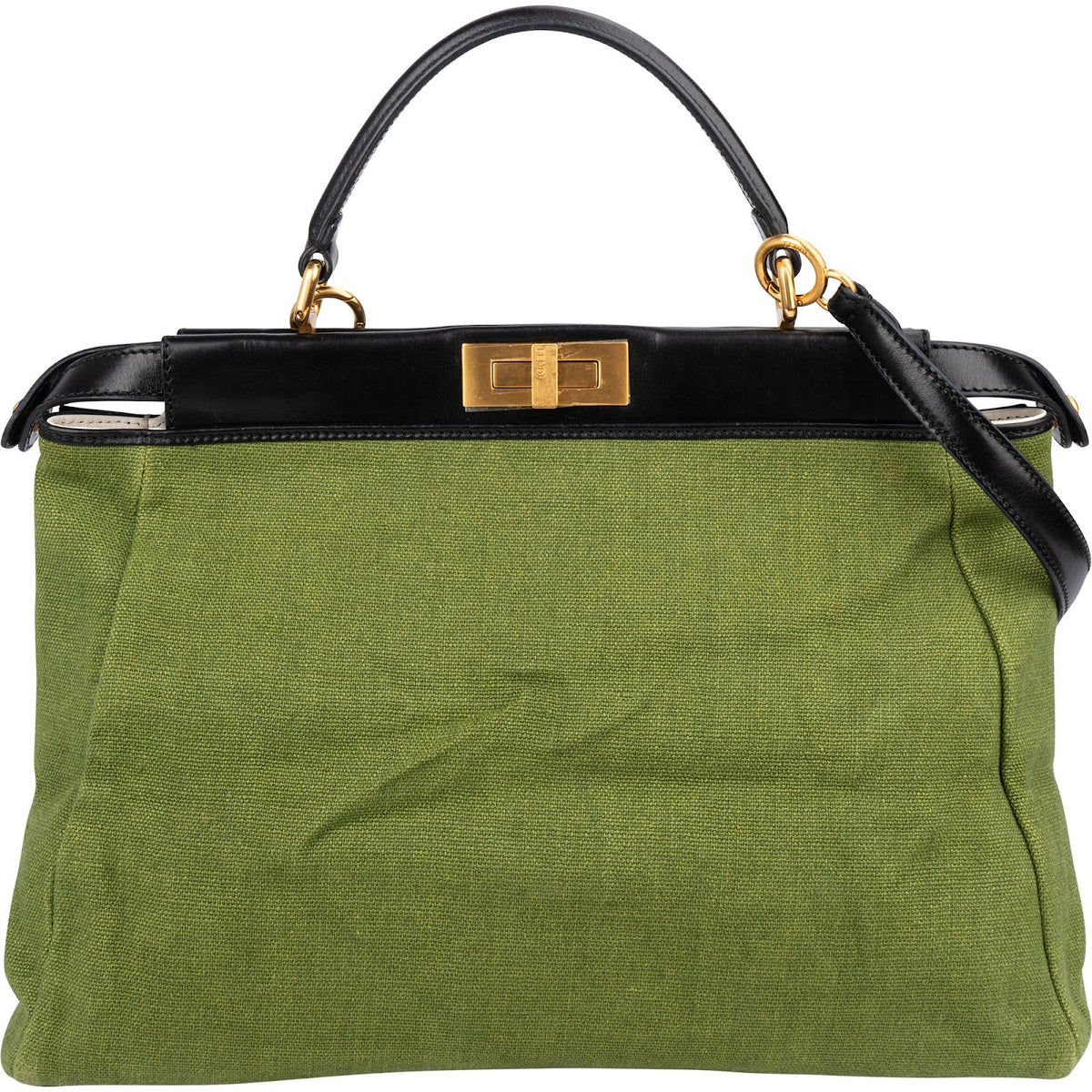 Fendi Limited Floral Embroidered Denim Peekaboo, Bild 4 von 11