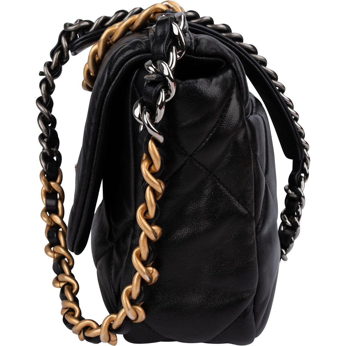 Chanel 19 Lammleder Single Flap Umhängetasche, Bild 5 von 14