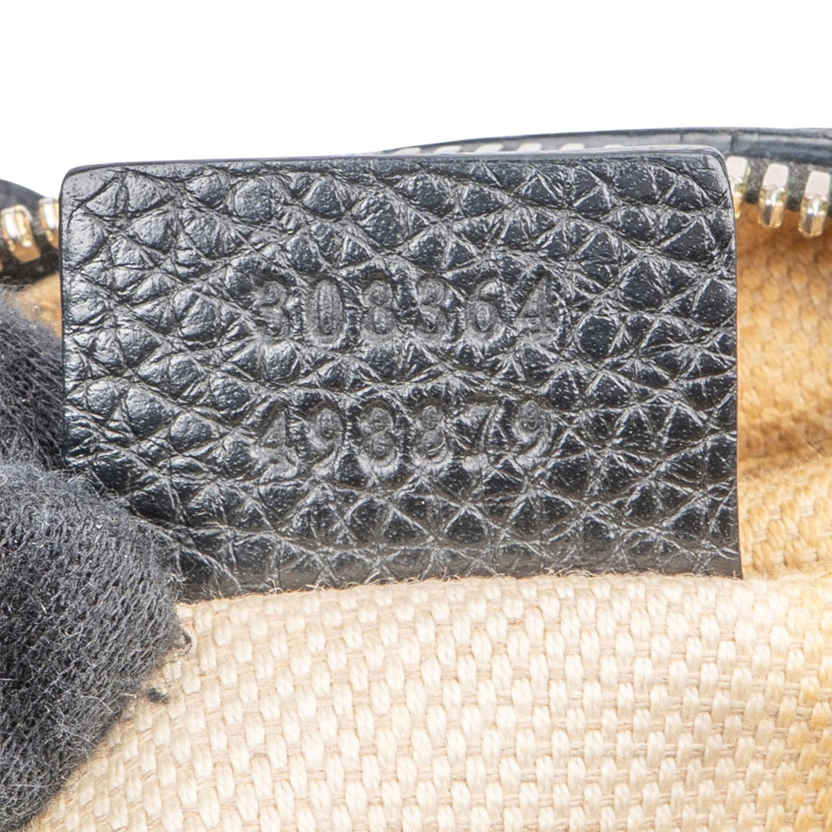 Gucci Schwarz Leder Soho Disco Umhängetasche, Bild 11 von 12