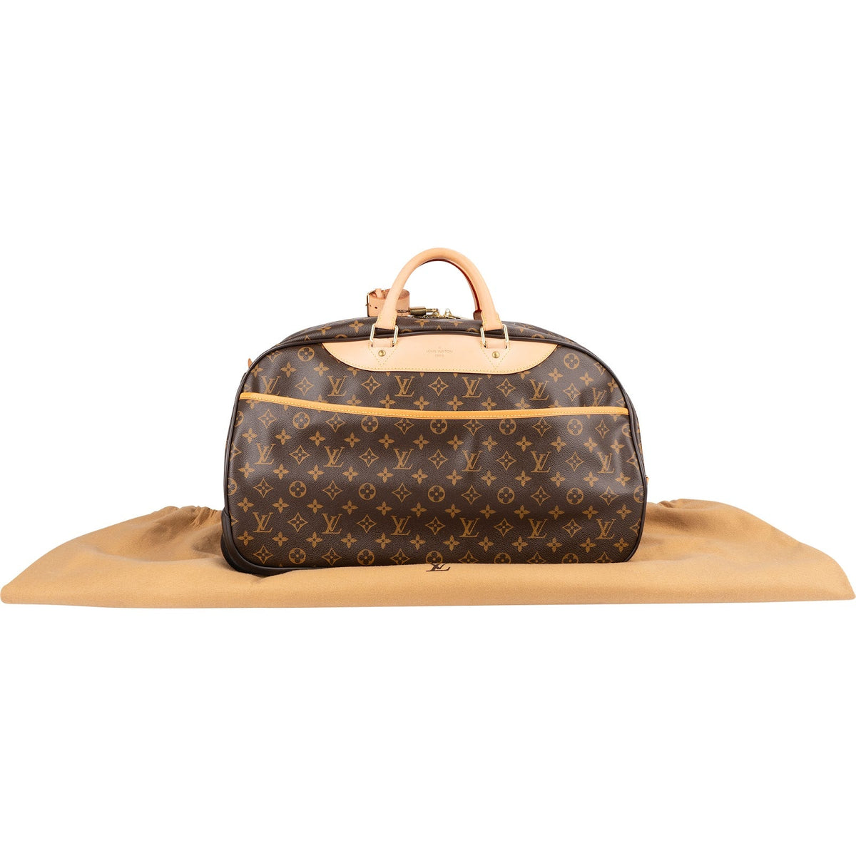 Sac de voyage Louis Vuitton Eole 50 Rolling Luggage en toile Monogram
