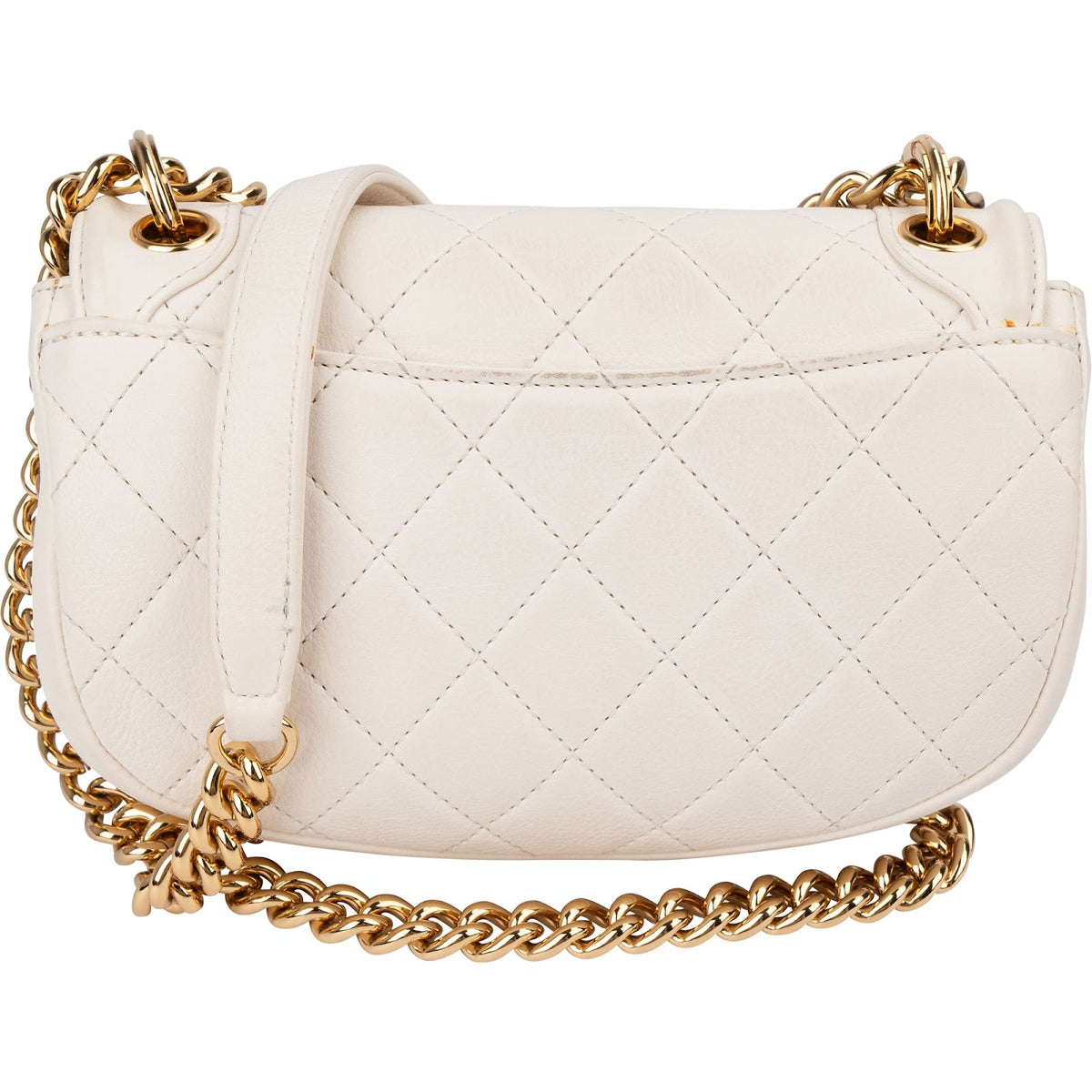 Chanel Kalbsleder Underline Single Flap Umhängetasche, Bild 4 von 14