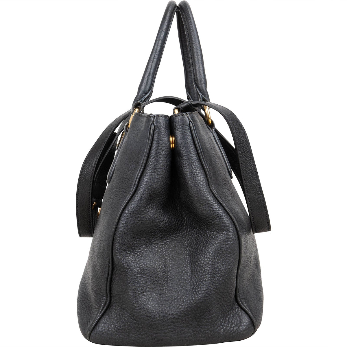 Bolso de mano Galleria de Prada en piel de becerro suave
