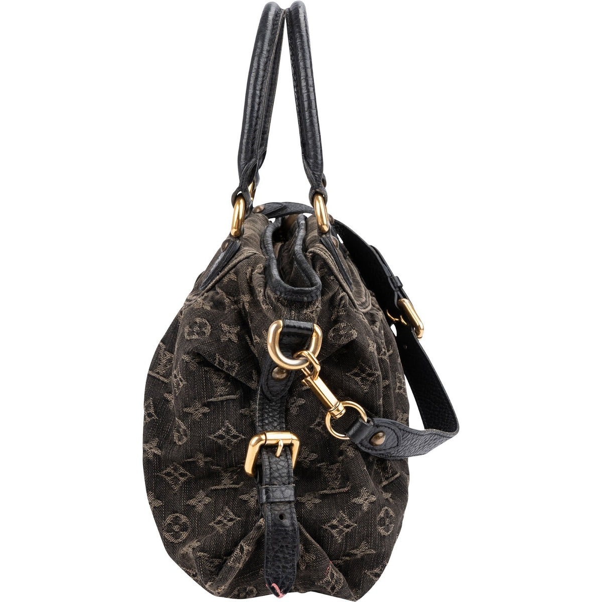 Sac à main Louis Vuitton Neo Cabby MM en denim Monogram