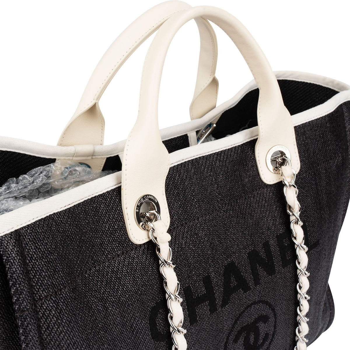 Chanel Denim Deauville Tote, Bild 3 von 11