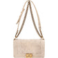 Chanel Quilted Iridescent Medium Boy Single Flap Crossbody Bag