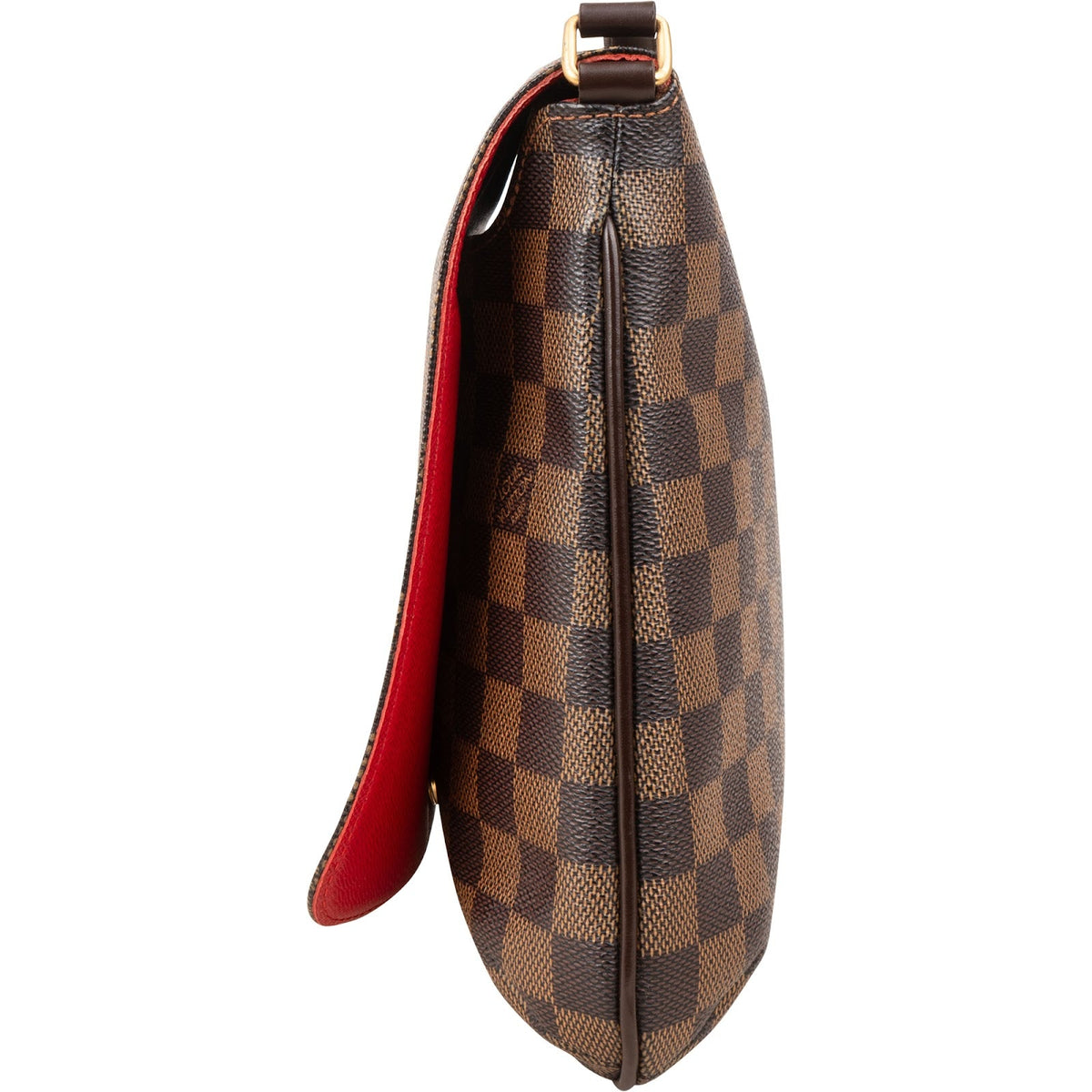 Sac bandoulière Louis Vuitton Musette Salsa PM en toile Monogram Damier Ébène