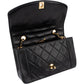 Chanel Diana Single Flap aus Lammleder – Detailansicht 10