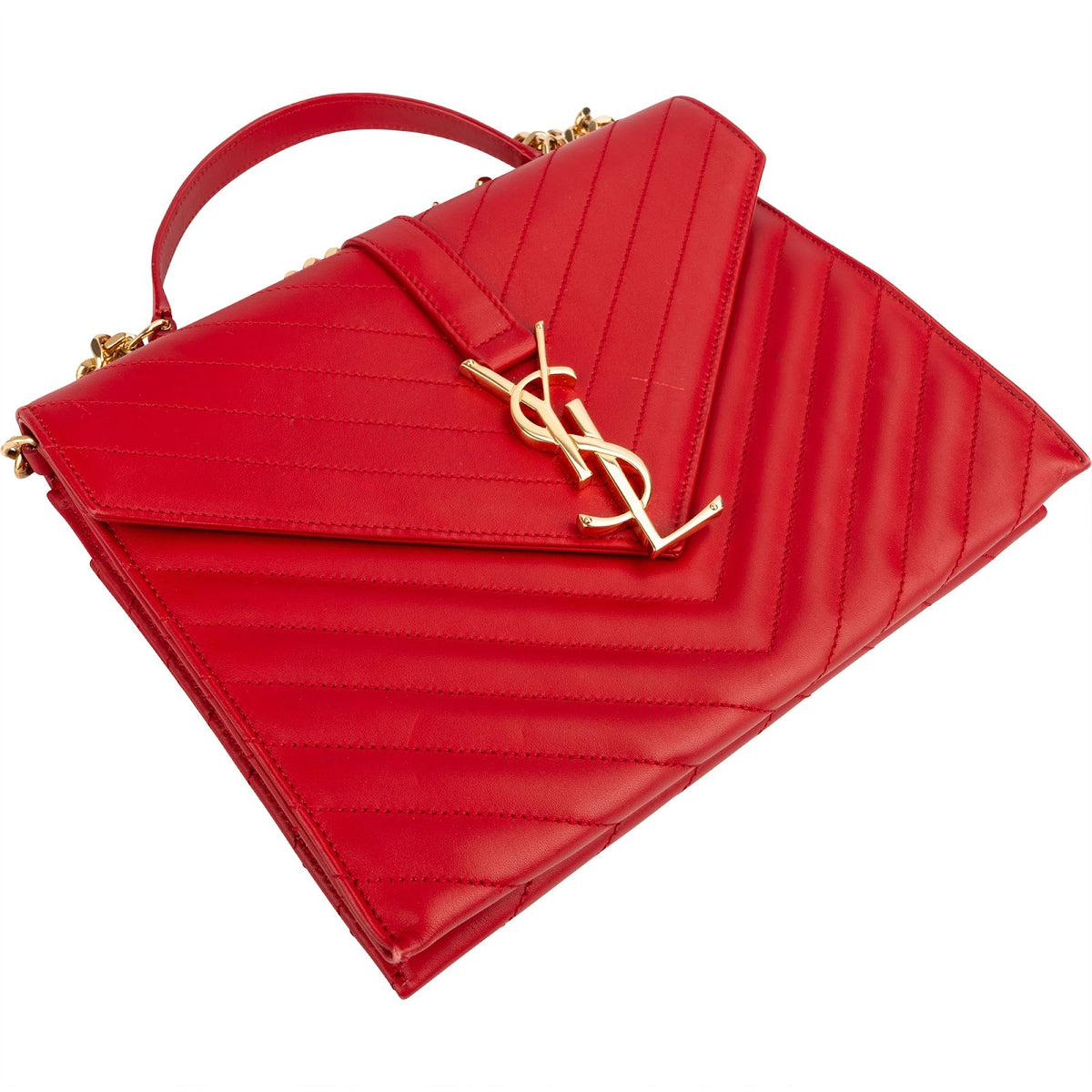 Borsa a spalla Envelope di Yves Saint Laurent in pelle di vitello trapuntata