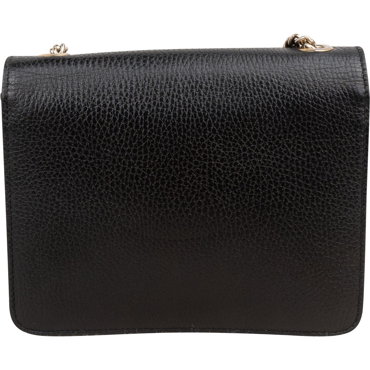Borsa a tracolla piccola Gucci Interlocking GG in pelle martellata