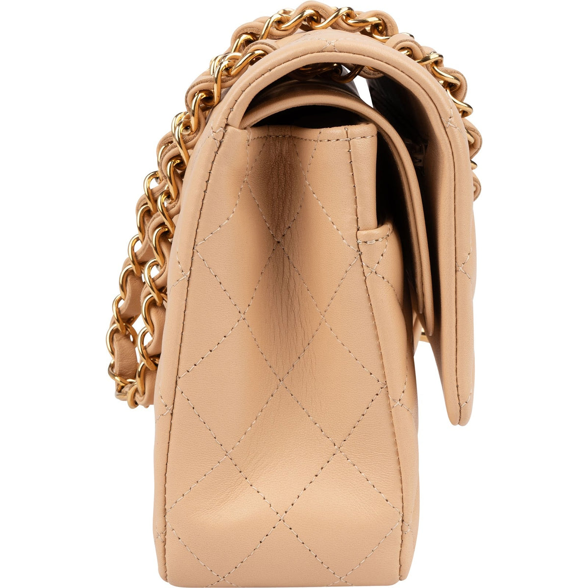 Chanel Lammleder Medium Double Flap Schultertasche, Bild 3 von 15