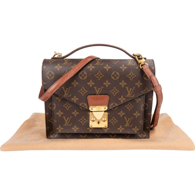 Louis Vuitton Monogram Canvas Monceau Handbag