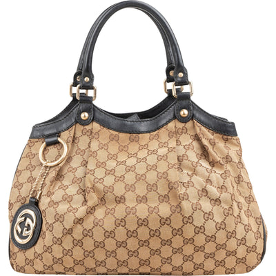 Gucci Monogram GG Canvas Sukey Handbag