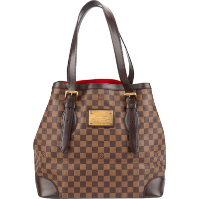 Louis Vuitton Monogram Damier Ebene Hampstead GM schoudertas