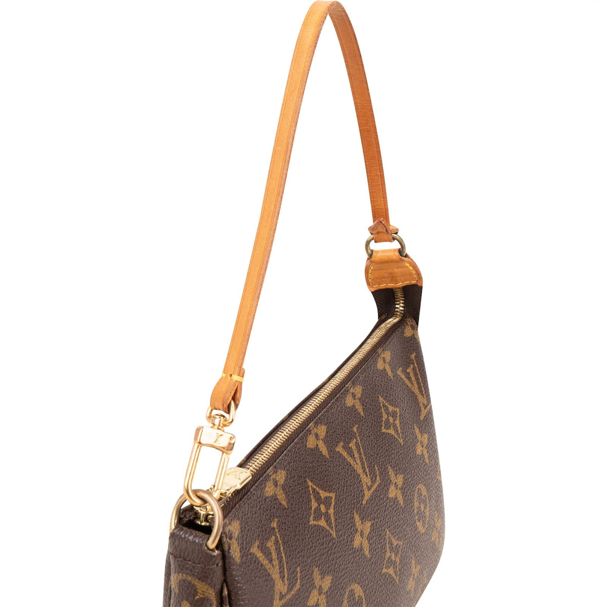Louis Vuitton Canvas Pochette Accessoires Handtasche, Bild 3 von 12
