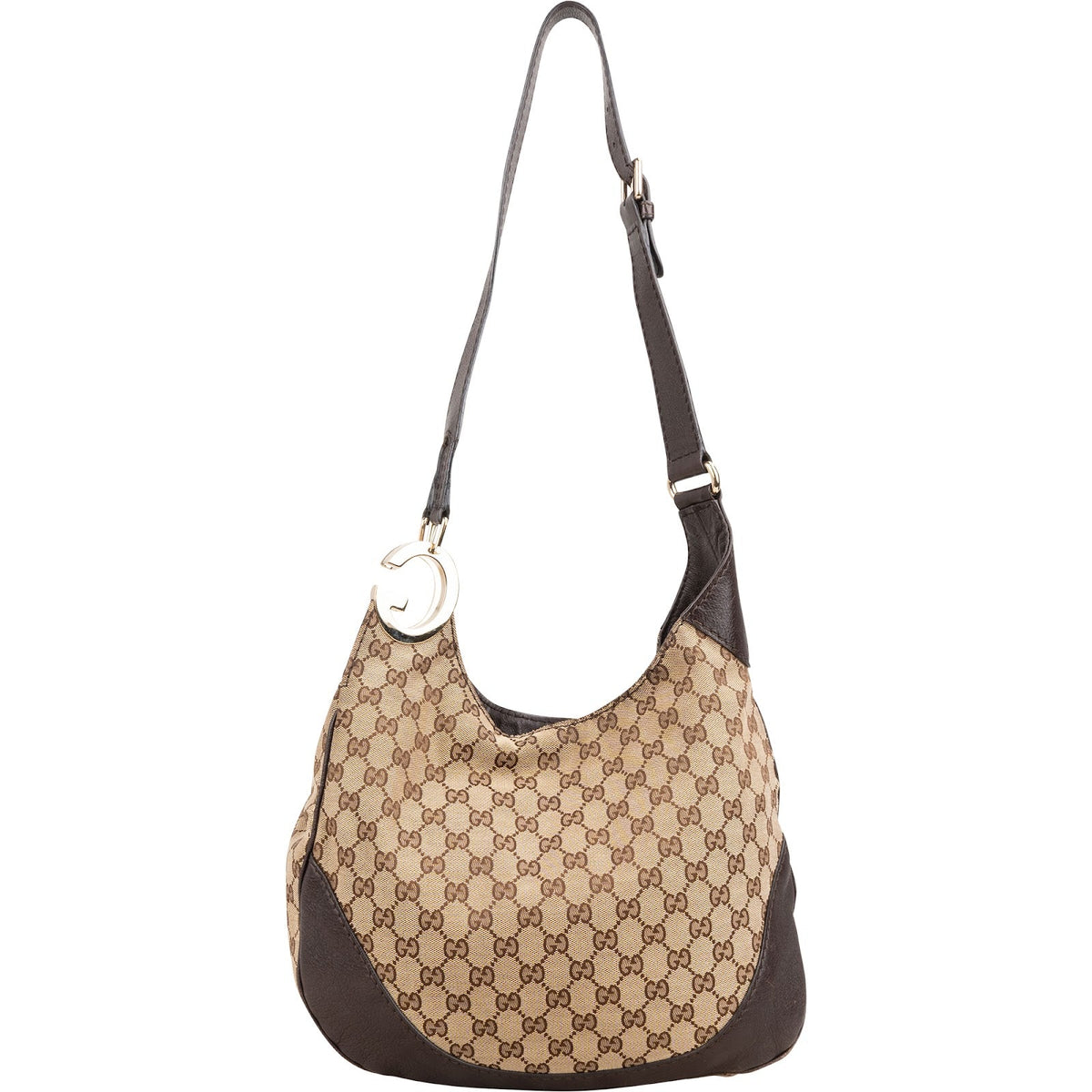 Gucci Monogram GG Canvas Britt Hobo GG Schultertasche, Bild 5 von 11