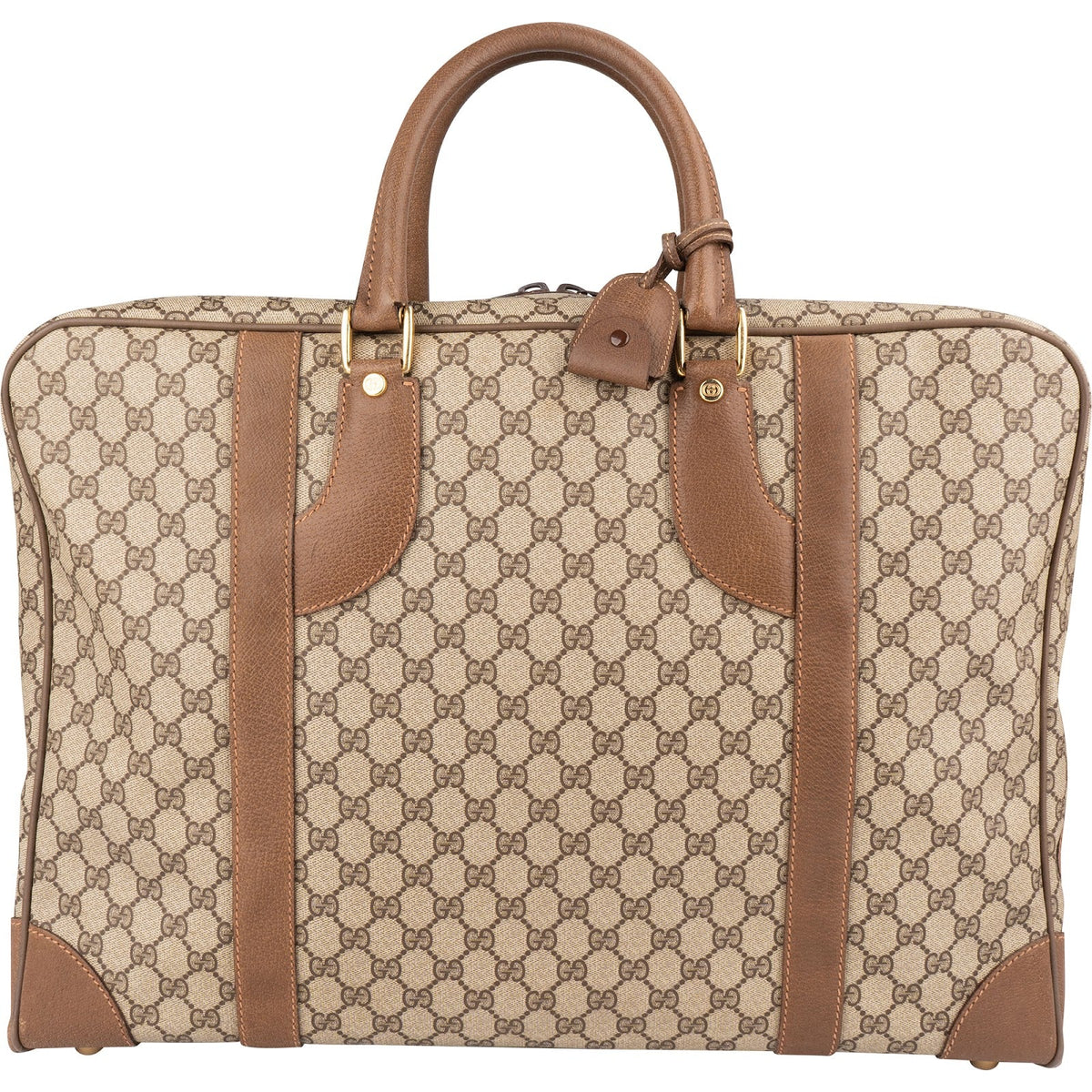 Gucci GG Supreme Vintage Zip Around 55 Reisetasche, Bild 4 von 11