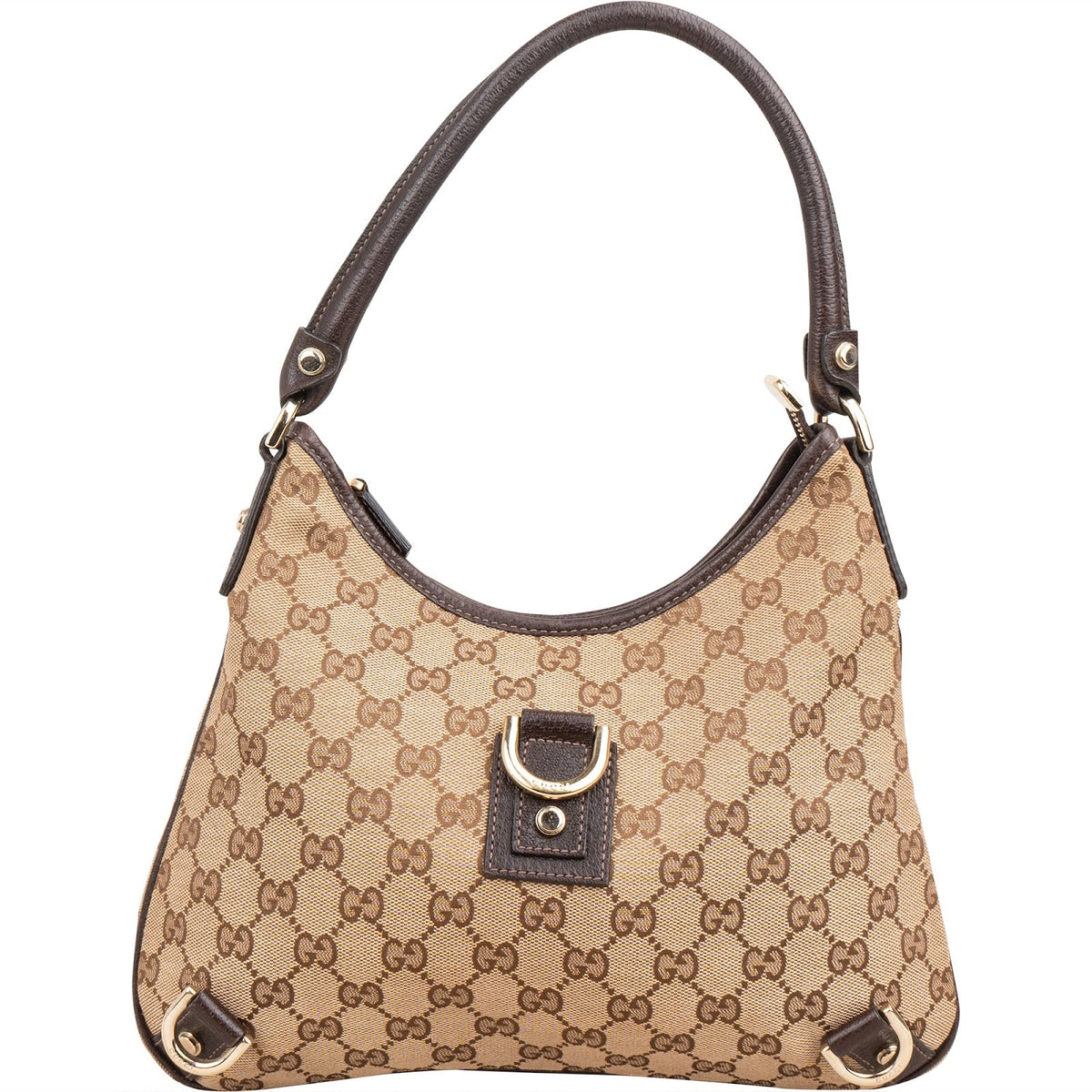 Gucci Monogram GG Canvas Small Abbey D-Ring Shoulder Bag