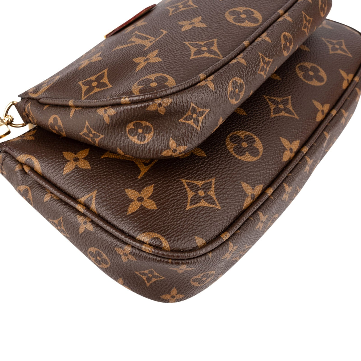 Borsa a tracolla Louis Vuitton Multi Pochette Accessoires in tela Monogram