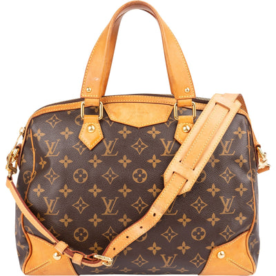 Bolso de mano Louis Vuitton Retiro PM en lona Monogram