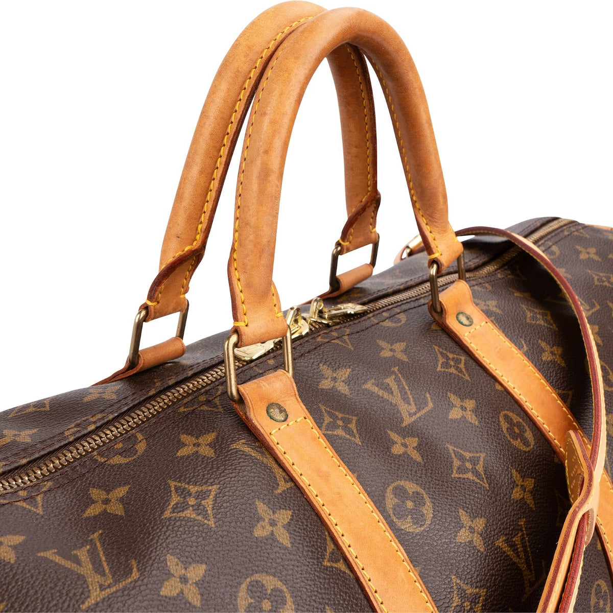 Louis Vuitton Canvas Keepall 55 Bandoulière Reisetasche, Bild 2 von 9