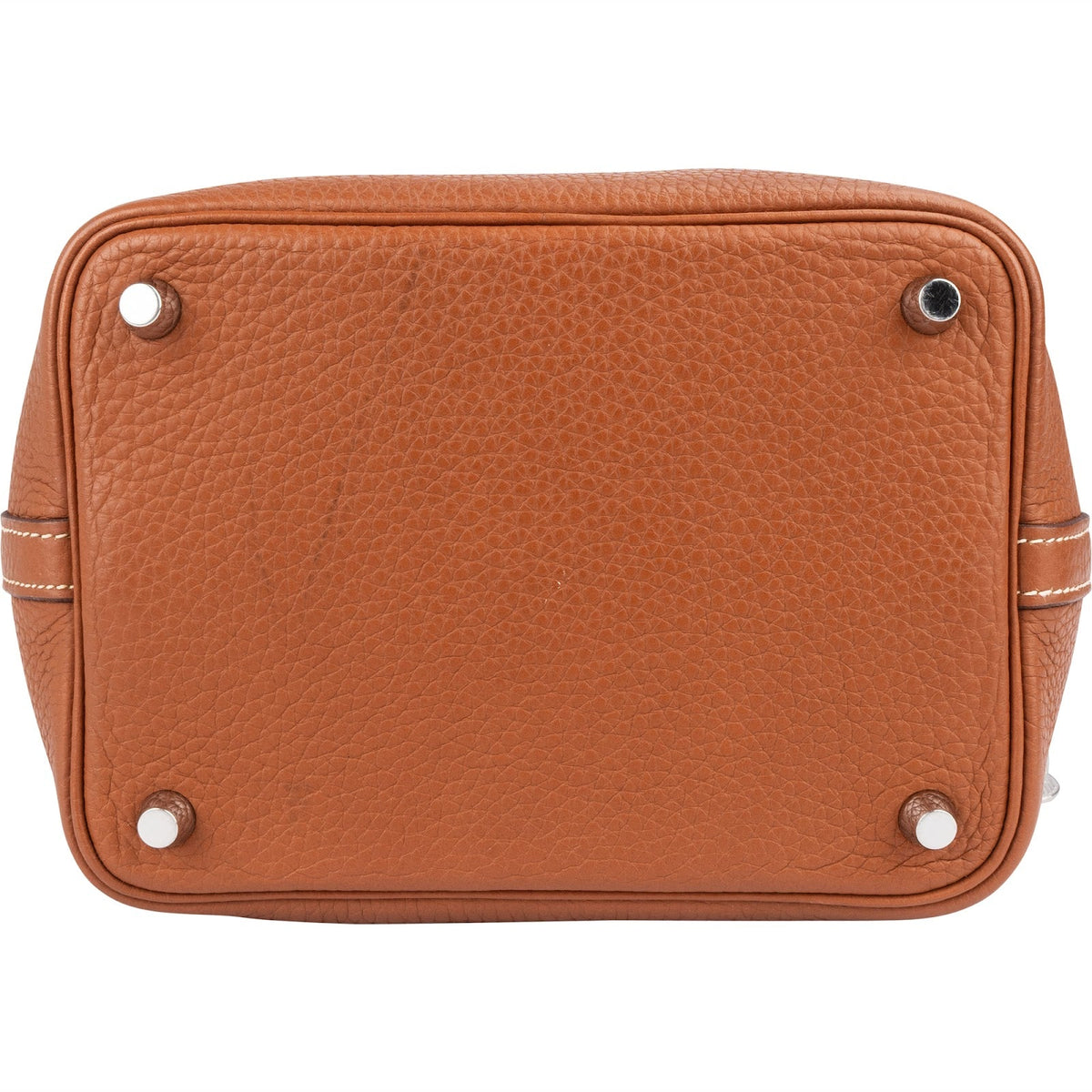 Borsa Hermès Picotin Lock 18 (PM) in Taurillon Clemence marrone