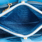 Prada Blue Saffiano Leather Galleria Handbag