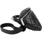 Chanel Uniform Belt Bag aus schwarzem gestepptem Lammleder – Ansicht 3