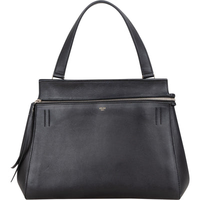 Céline Grained Leather Edge Handbag