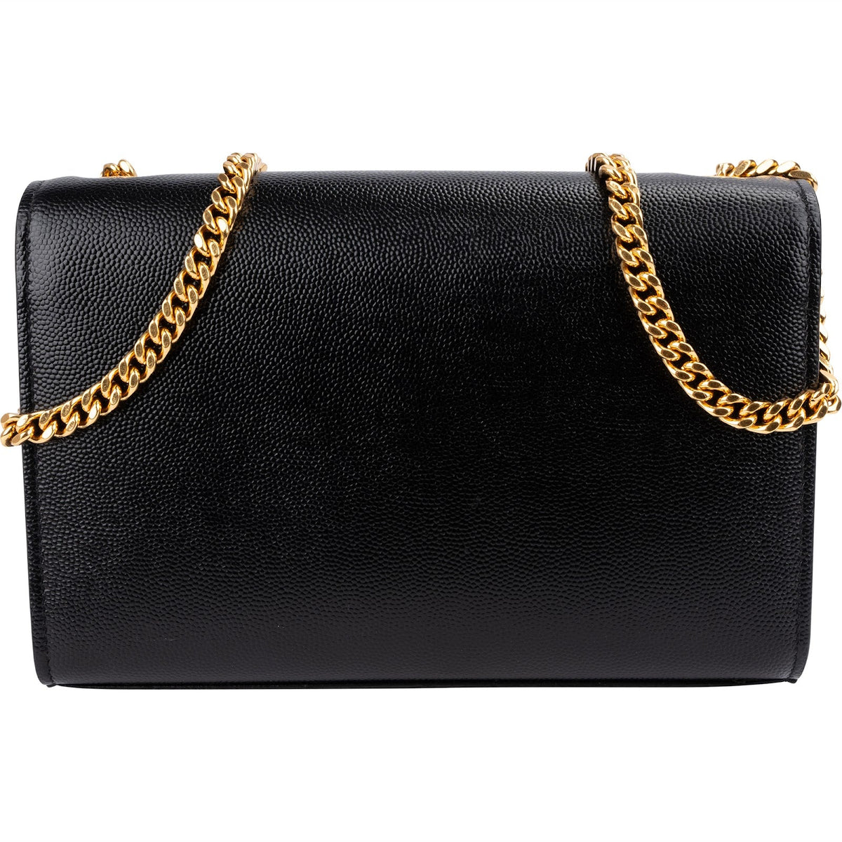 Bolso bandolera Saint Laurent Kate pequeño con borla y cadena en piel granulada