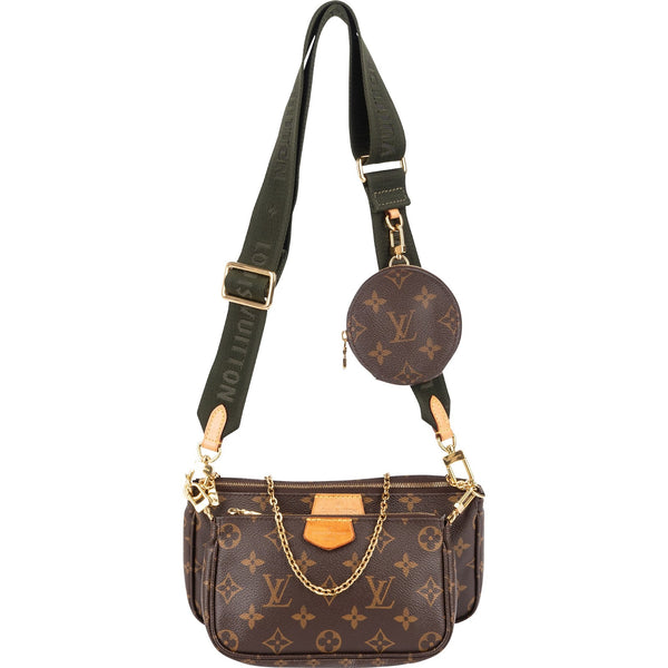 Louis Vuitton Canvas Monogram Multi Pochette Accessoires Crossbody Bag