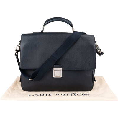 Louis Vuitton Taiga-lederen Anton aktetas zakelijke handtas