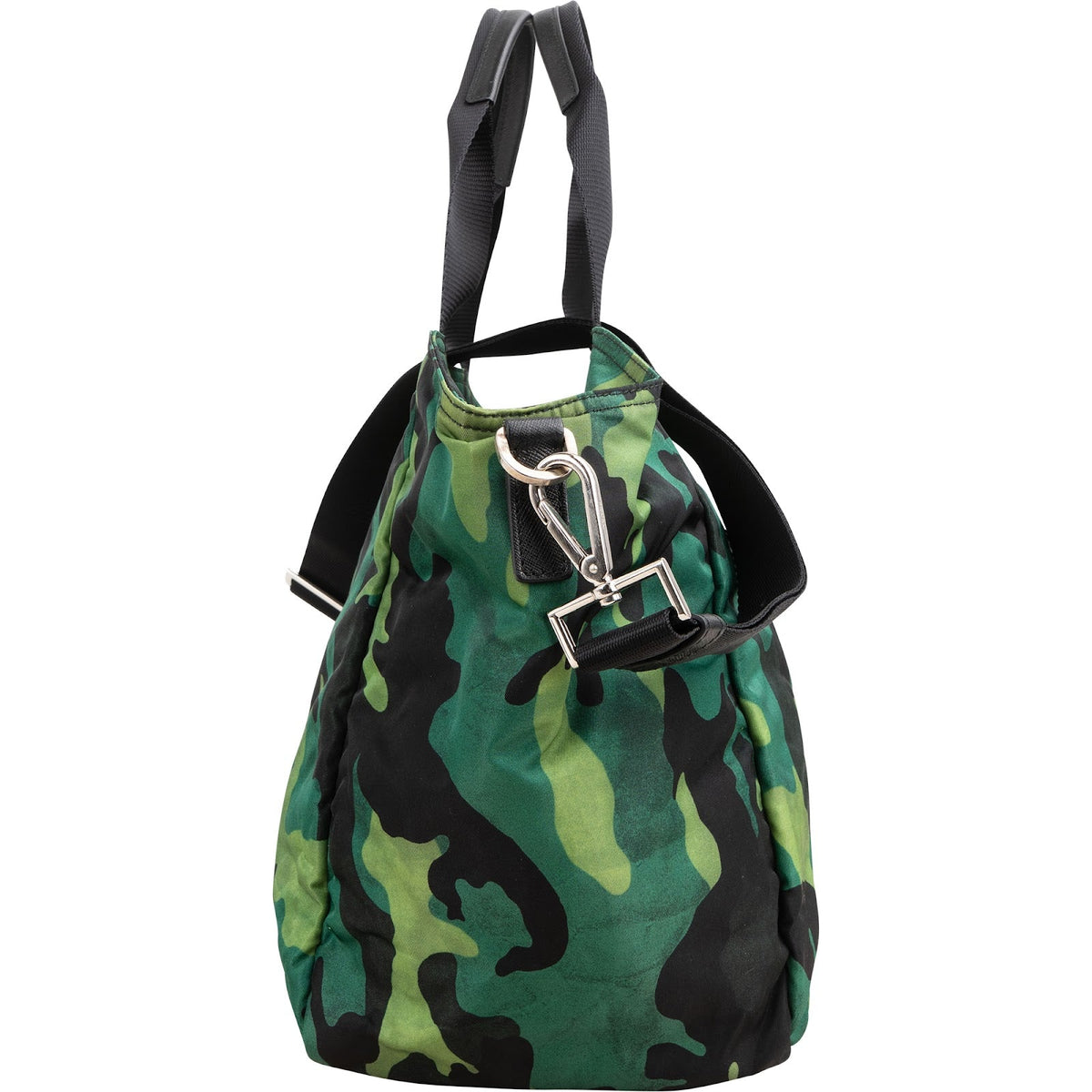 Prada Triangle Tote aus Nylon in Camouflage – Ansicht 3