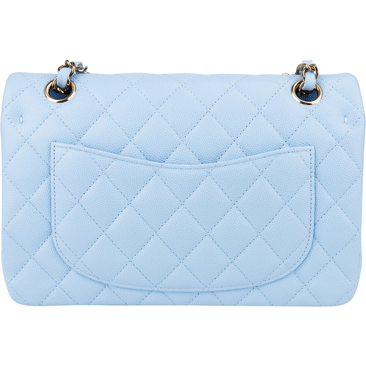 Chanel Caviar Leder Small Double Flap Schultertasche, Bild 4 von 15