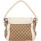 Gucci Monogram GG Canvas Bella Flap Shoulder Bag
