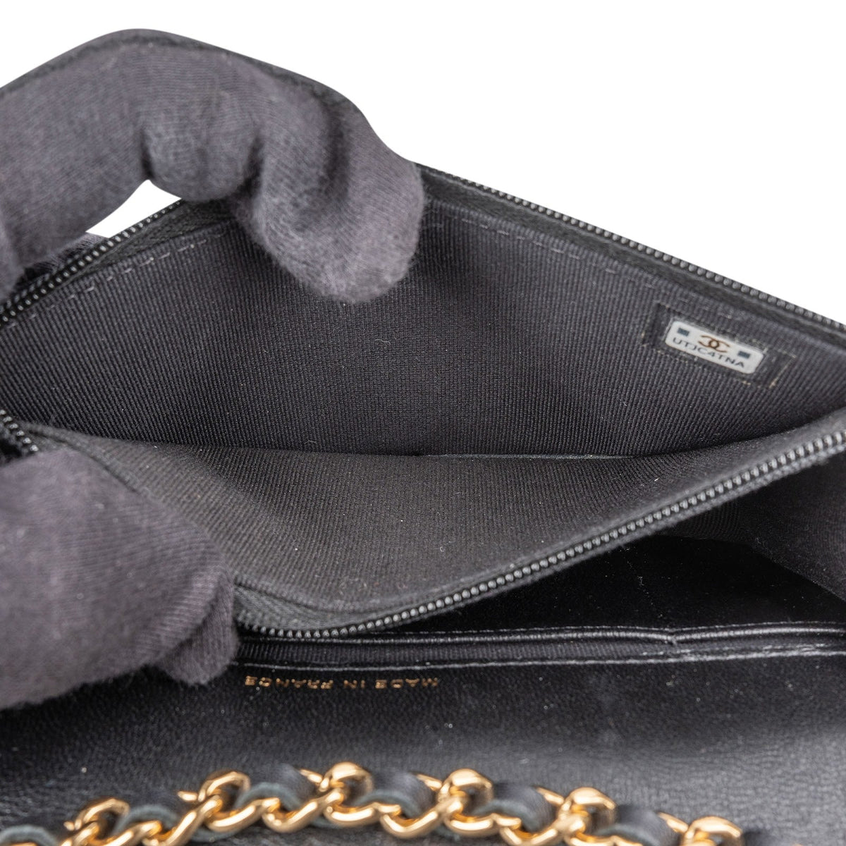 Chanel Lammleder Coco Casino Single Flap Umhängetasche, Bild 13 von 14