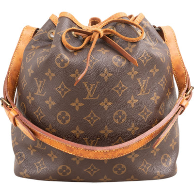 Louis Vuitton Monogram Canvas Petit Noé Shoulder Bag