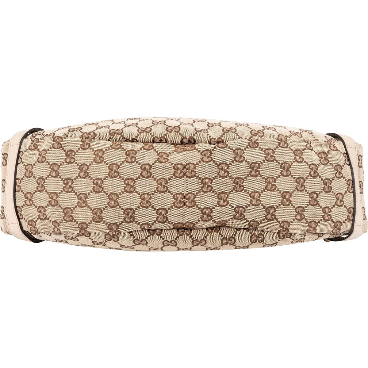Borsa a spalla Gucci Abbey in tela Monogram GG